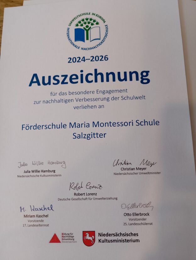 Wir wurden ausgezeichnet!